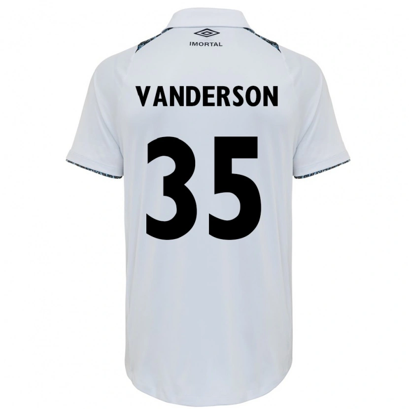 Danxen Herren Vanderson #35 Blau Schwarz Weiß Auswärtstrikot Trikot 2025/26 T-Shirt Schweiz