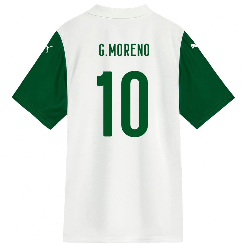 Danxen Herren Gerardo Moreno #10 Grün Weiß Auswärtstrikot Trikot 2025/26 T-Shirt Schweiz