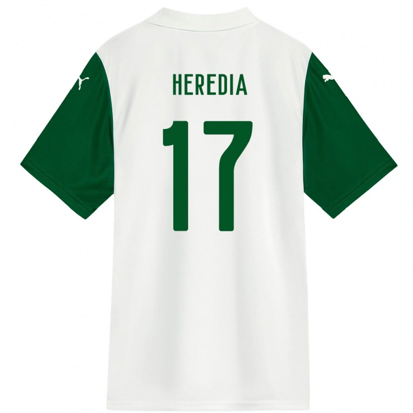 Danxen Herren Jesus Heredia #17 Grün Weiß Auswärtstrikot Trikot 2025/26 T-Shirt Schweiz