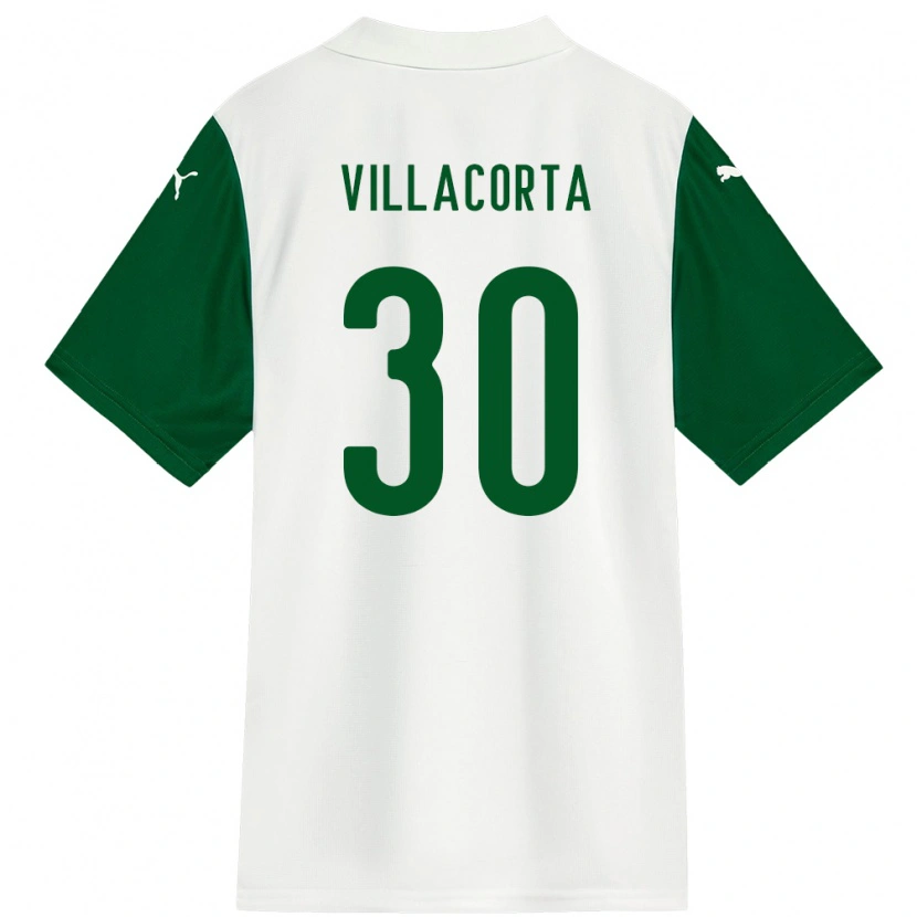 Danxen Herren Rodrigo Villacorta #30 Grün Weiß Auswärtstrikot Trikot 2025/26 T-Shirt Schweiz