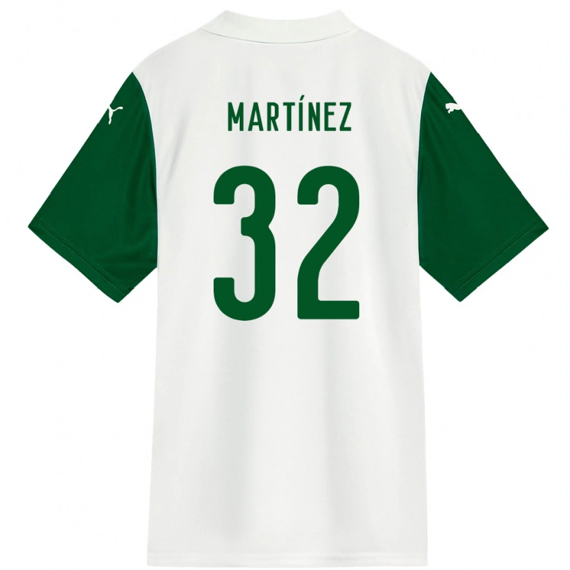 Danxen Herren Emiliano Martínez #32 Grün Weiß Auswärtstrikot Trikot 2025/26 T-Shirt Schweiz