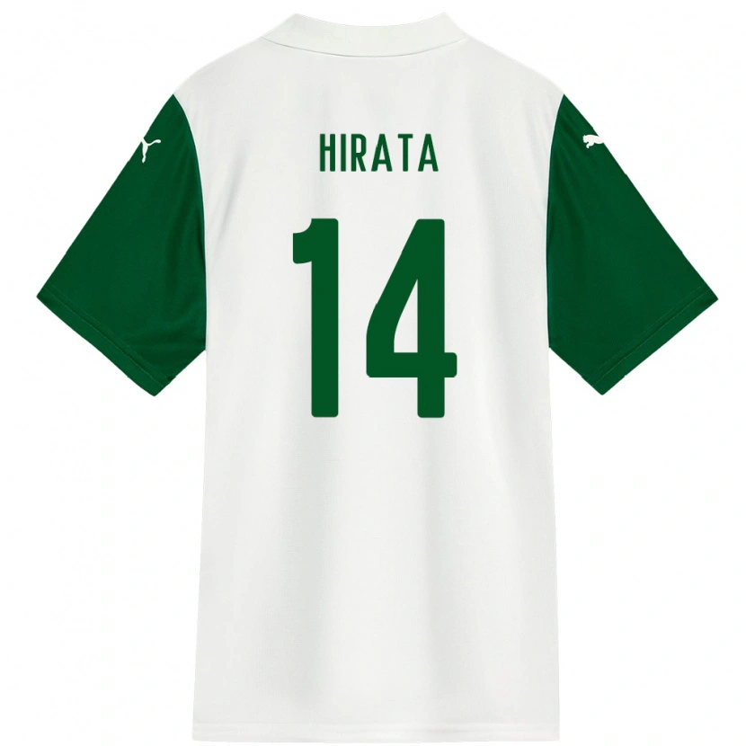 Danxen Herren Bruna Hirata #14 Grün Weiß Auswärtstrikot Trikot 2025/26 T-Shirt Schweiz