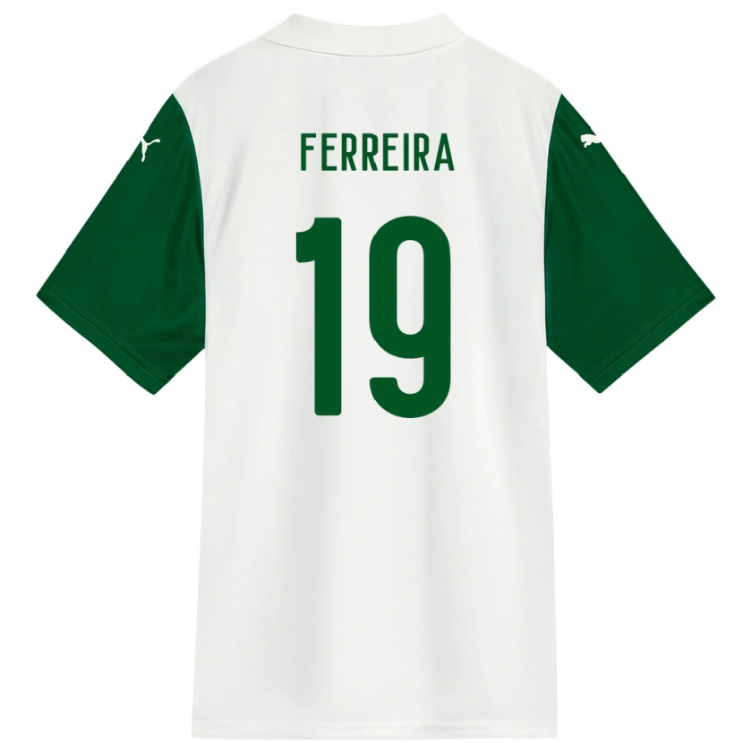 Danxen Herren Letícia Ferreira #19 Grün Weiß Auswärtstrikot Trikot 2025/26 T-Shirt Schweiz