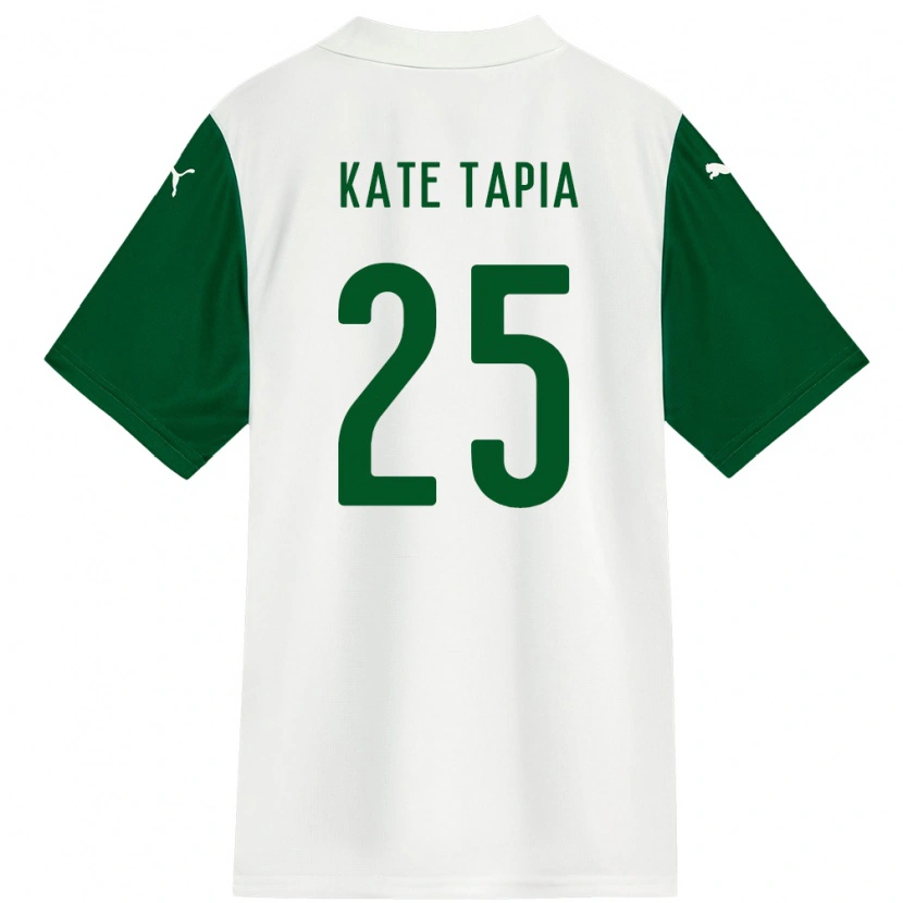 Danxen Herren Kate Tapia #25 Grün Weiß Auswärtstrikot Trikot 2025/26 T-Shirt Schweiz