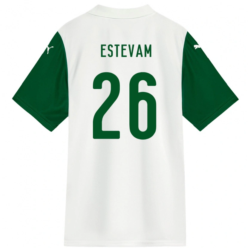 Danxen Herren Laís Estevam #26 Grün Weiß Auswärtstrikot Trikot 2025/26 T-Shirt Schweiz