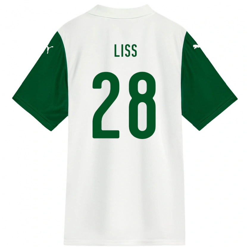 Danxen Herren Victória Liss #28 Grün Weiß Auswärtstrikot Trikot 2025/26 T-Shirt Schweiz