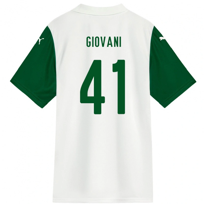 Danxen Herren Giovani #41 Grün Weiß Auswärtstrikot Trikot 2025/26 T-Shirt Schweiz