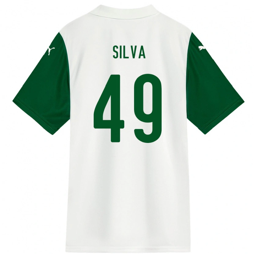 Danxen Herren Gabriel Silva #49 Grün Weiß Auswärtstrikot Trikot 2025/26 T-Shirt Schweiz