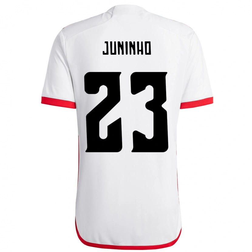 Danxen Herren Juninho #23 Rot Schwarz Auswärtstrikot Trikot 2025/26 T-Shirt Schweiz