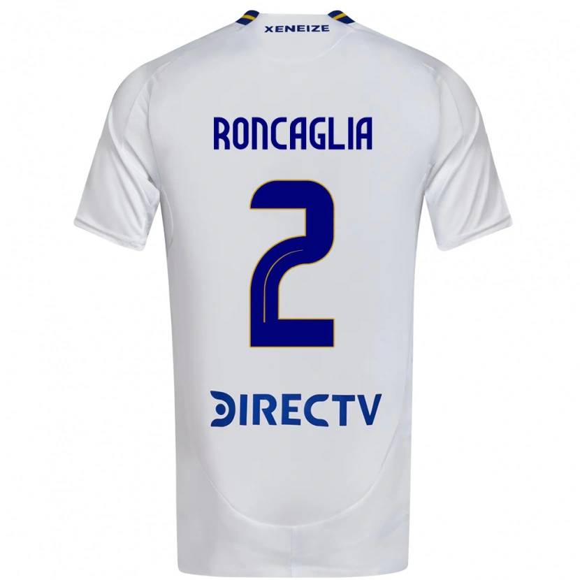 Danxen Herren Facundo Roncaglia #2 Königsblau Gelb Auswärtstrikot Trikot 2025/26 T-Shirt Schweiz