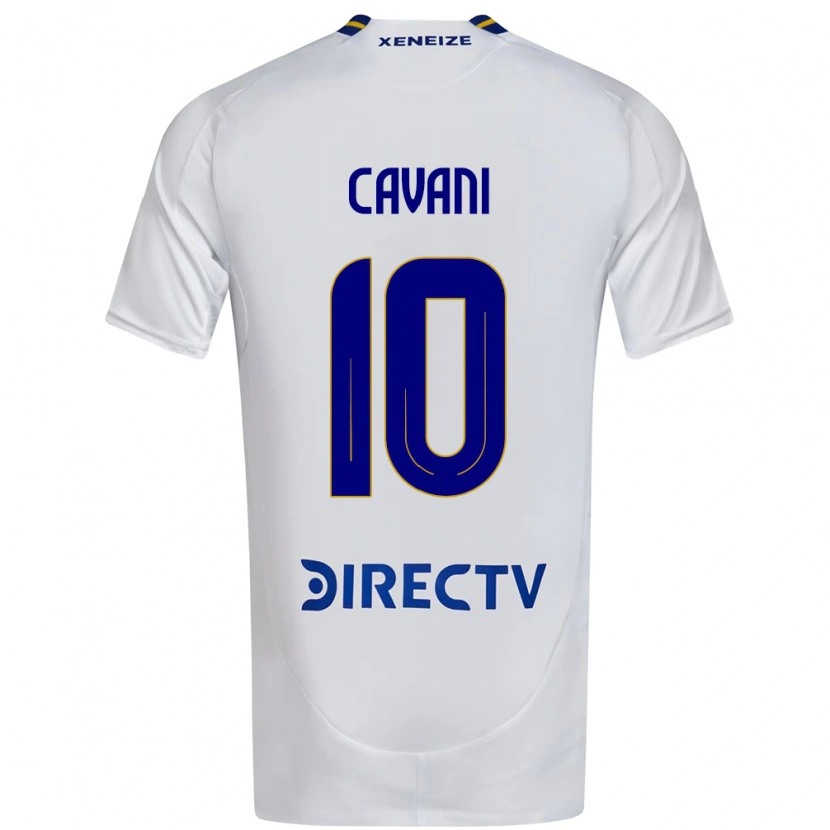 Danxen Herren Edinson Cavani #10 Königsblau Gelb Auswärtstrikot Trikot 2025/26 T-Shirt Schweiz