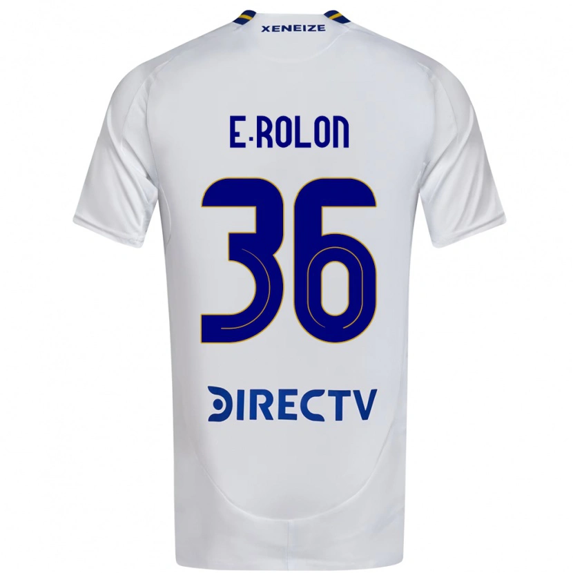 Danxen Herren Esteban Rolón #36 Königsblau Gelb Auswärtstrikot Trikot 2025/26 T-Shirt Schweiz