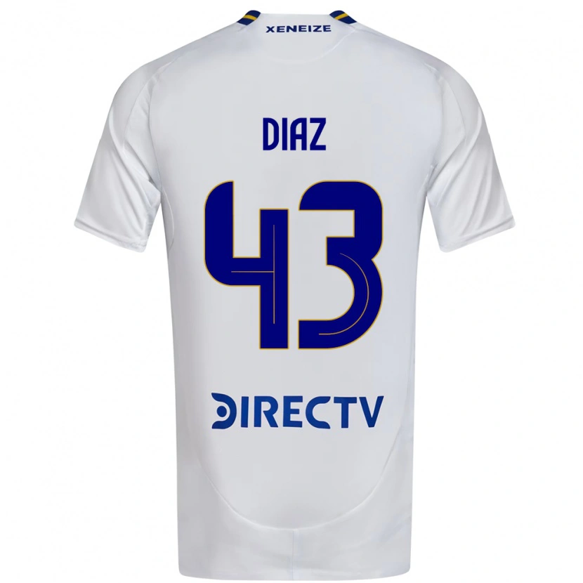 Danxen Herren Tomas Diaz #43 Königsblau Gelb Auswärtstrikot Trikot 2025/26 T-Shirt Schweiz