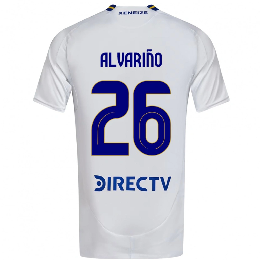 Danxen Herren Alexis Alvariño #26 Königsblau Gelb Auswärtstrikot Trikot 2025/26 T-Shirt Schweiz