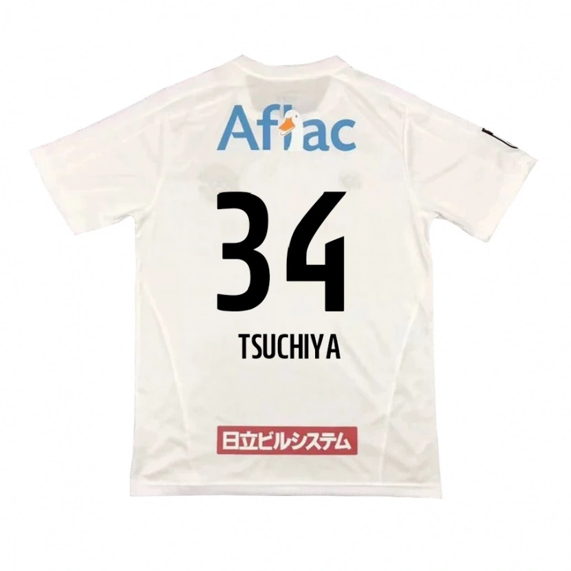 Danxen Herren Takumi Tsuchiya #34 Schwarz Gelb Auswärtstrikot Trikot 2025/26 T-Shirt Schweiz