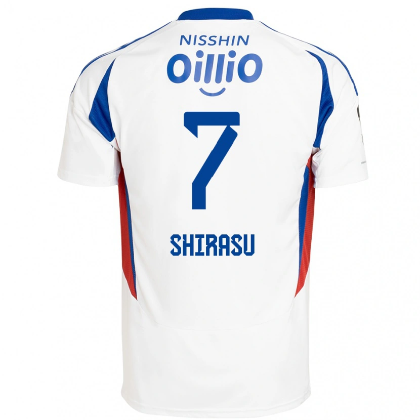 Danxen Herren Kento Shirasu #7 Königsblau Weiß Auswärtstrikot Trikot 2025/26 T-Shirt Schweiz