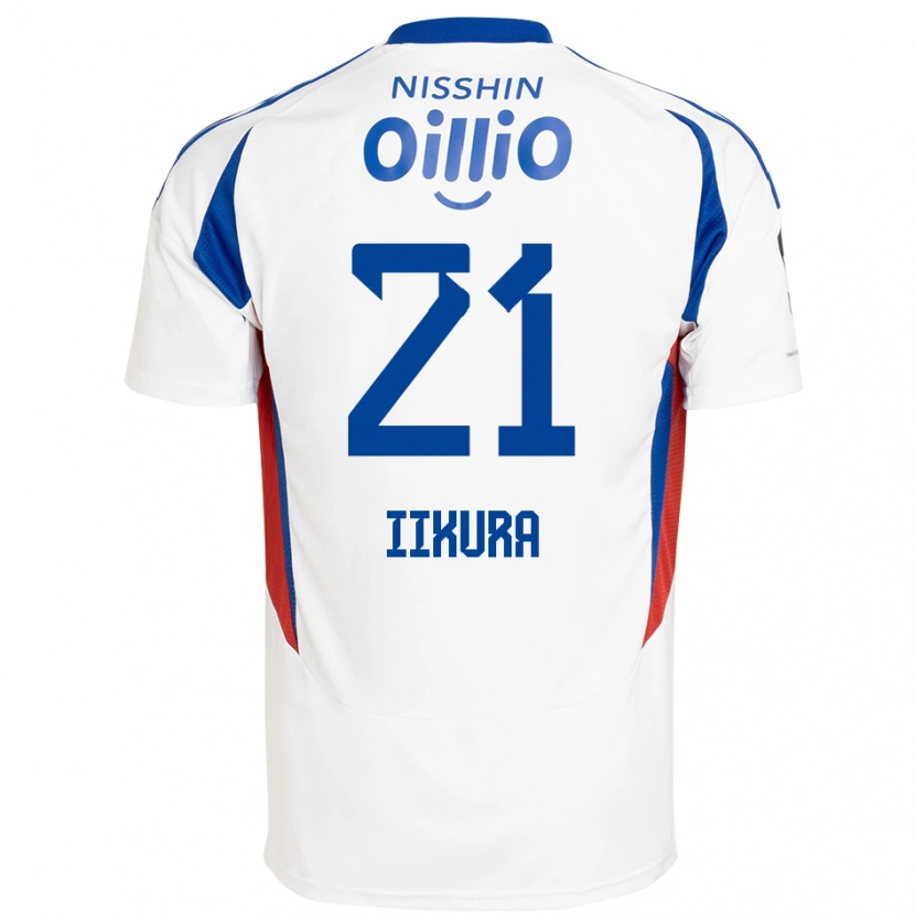 Danxen Herren Hiroki Iikura #21 Königsblau Weiß Auswärtstrikot Trikot 2025/26 T-Shirt Schweiz