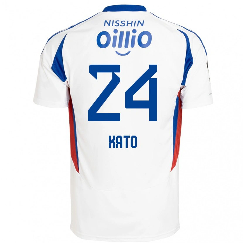 Danxen Herren Hijiri Kato #24 Königsblau Weiß Auswärtstrikot Trikot 2025/26 T-Shirt Schweiz