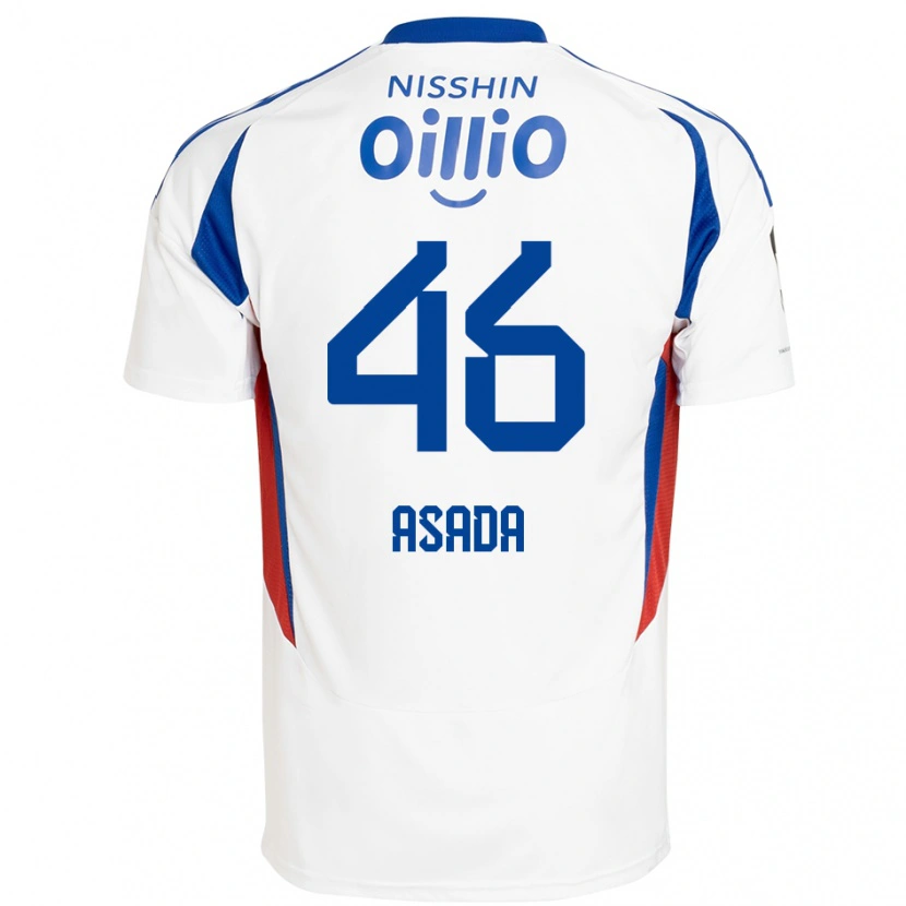 Danxen Herren Hiroto Asada #46 Königsblau Weiß Auswärtstrikot Trikot 2025/26 T-Shirt Schweiz