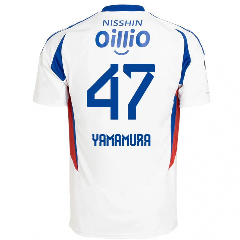 Danxen Herren Kazuya Yamamura #47 Königsblau Weiß Auswärtstrikot Trikot 2025/26 T-Shirt Schweiz