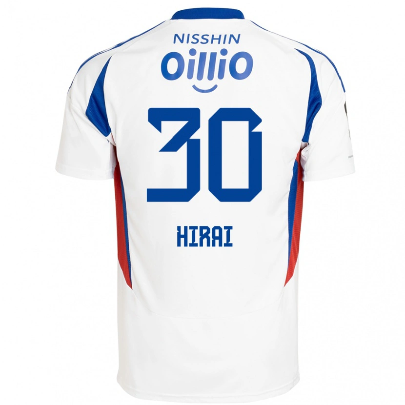 Danxen Herren Shunsuke Hirai #30 Königsblau Weiß Auswärtstrikot Trikot 2025/26 T-Shirt Schweiz