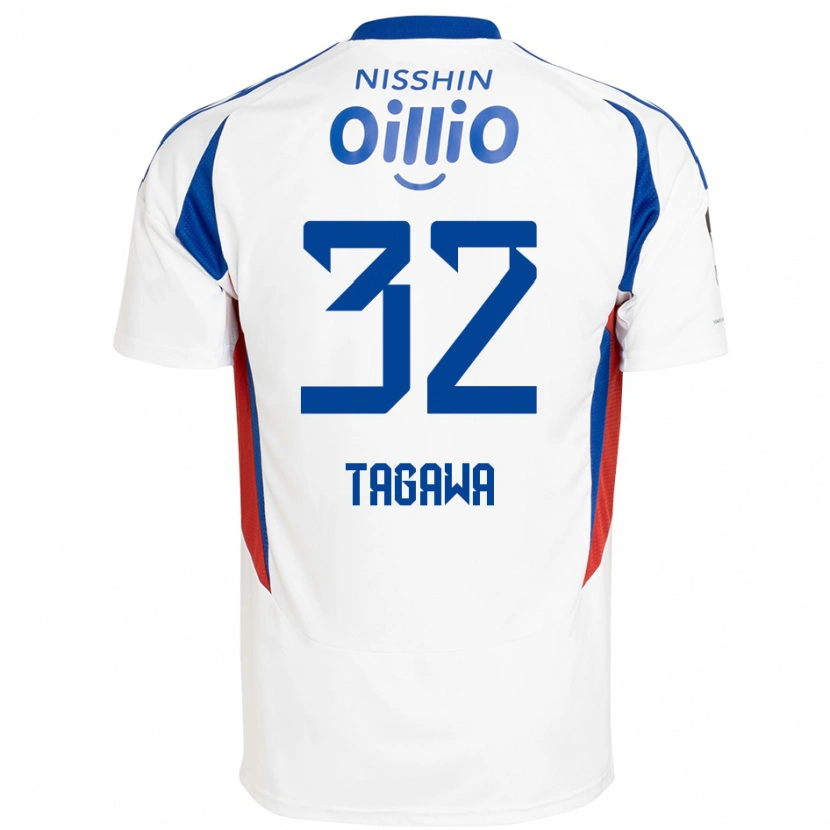 Danxen Herren Tomoki Tagawa #32 Königsblau Weiß Auswärtstrikot Trikot 2025/26 T-Shirt Schweiz