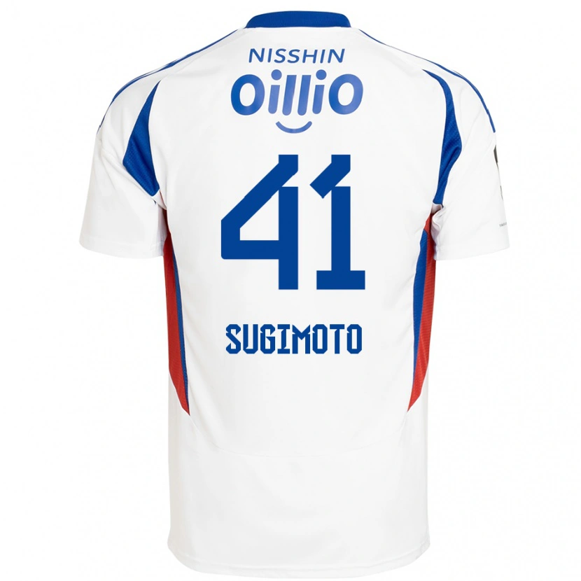 Danxen Herren Kenyu Sugimoto #41 Königsblau Weiß Auswärtstrikot Trikot 2025/26 T-Shirt Schweiz