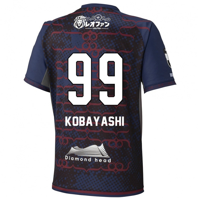 Danxen Herren Yuki Kobayashi #99 Rot Schwarz Auswärtstrikot Trikot 2025/26 T-Shirt Schweiz