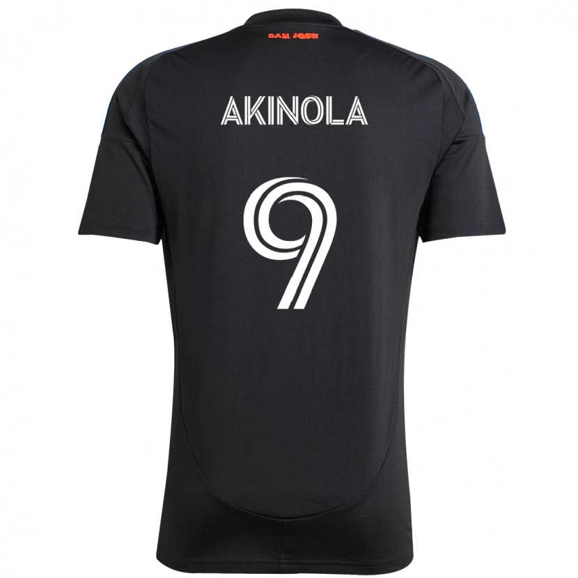 Danxen Damen Ayo Akinola #9 Weiß Rot Heimtrikot Trikot 2025/26 T-Shirt Schweiz