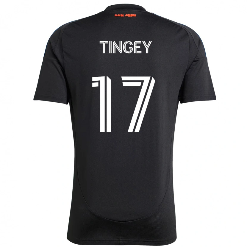 Danxen Damen Keegan Tingey #17 Weiß Rot Heimtrikot Trikot 2025/26 T-Shirt Schweiz