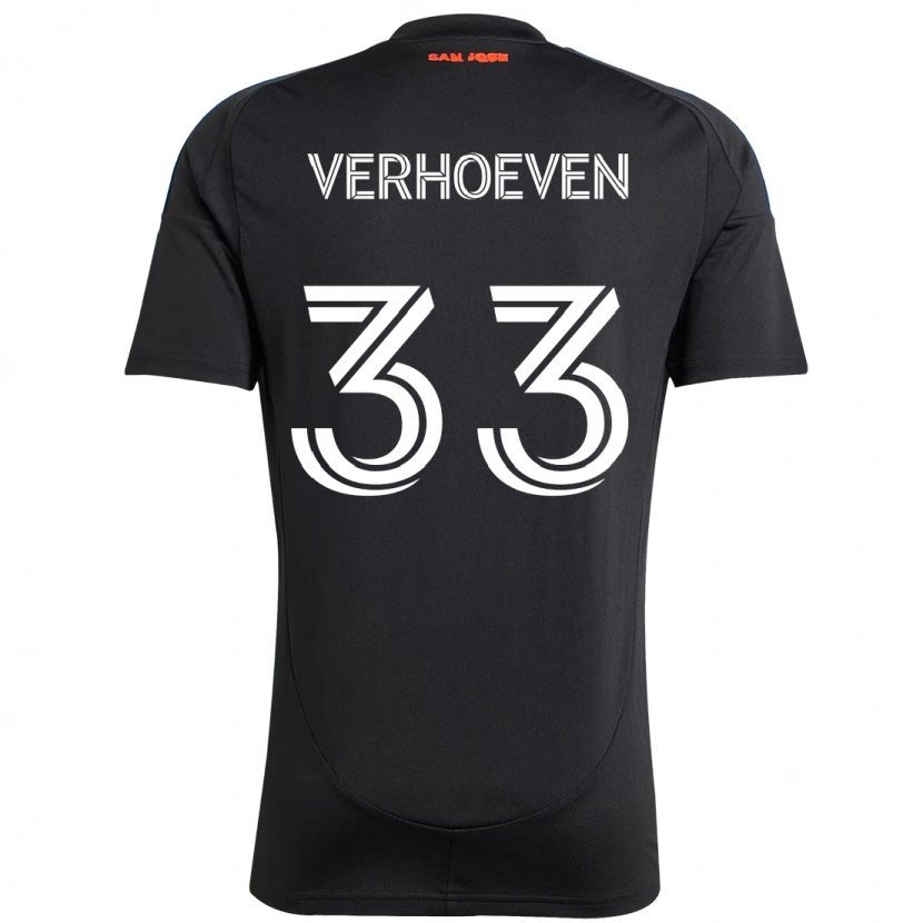 Danxen Damen Oscar Verhoeven #33 Weiß Rot Heimtrikot Trikot 2025/26 T-Shirt Schweiz