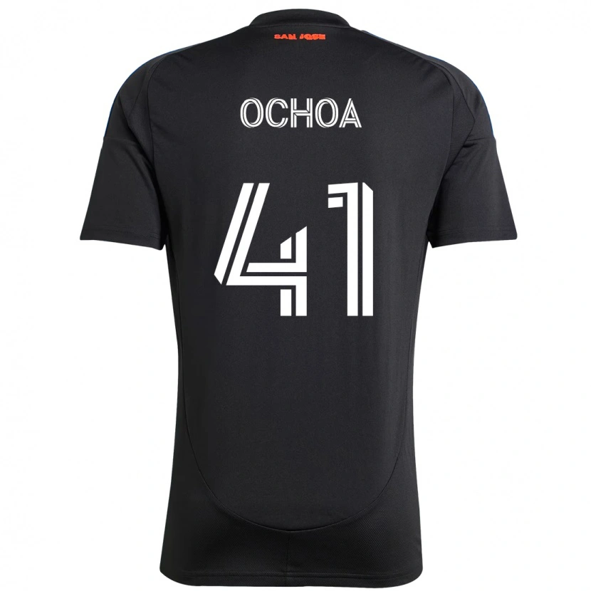 Danxen Damen Emmanuel Ochoa #41 Weiß Rot Heimtrikot Trikot 2025/26 T-Shirt Schweiz