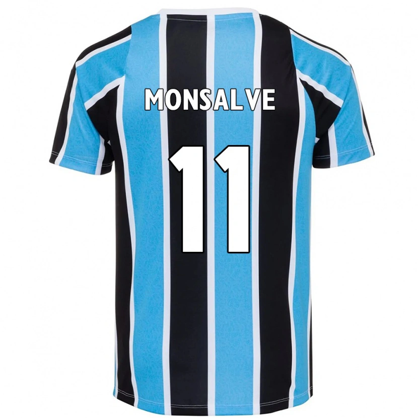 Danxen Damen Miguel Monsalve #11 Weiß Blau Heimtrikot Trikot 2025/26 T-Shirt Schweiz