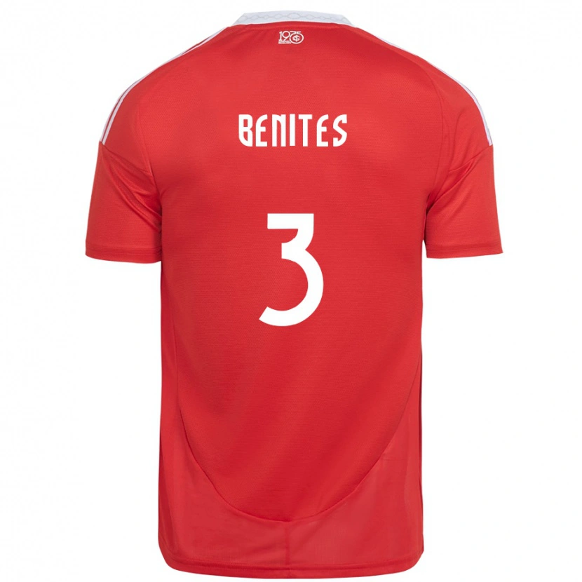 Danxen Damen Bruna Benites #3 Weiß Rot Heimtrikot Trikot 2025/26 T-Shirt Schweiz