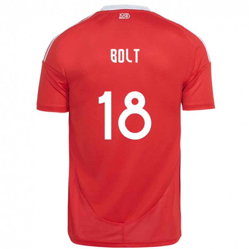 Danxen Damen Tamara Bolt #18 Weiß Rot Heimtrikot Trikot 2025/26 T-Shirt Schweiz