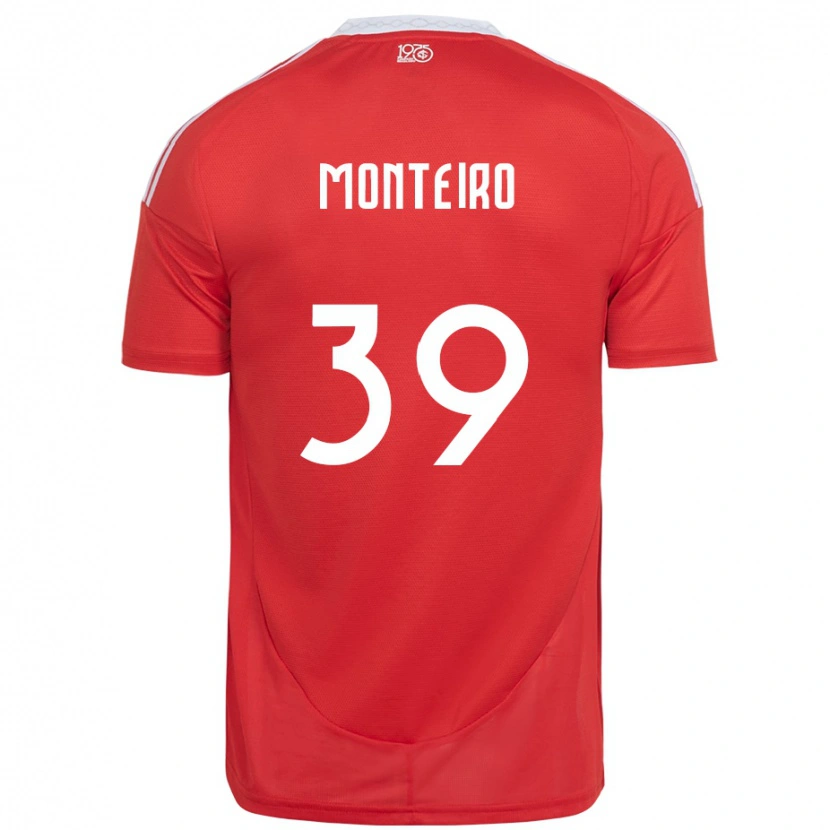 Danxen Damen Letícia Monteiro #39 Weiß Rot Heimtrikot Trikot 2025/26 T-Shirt Schweiz