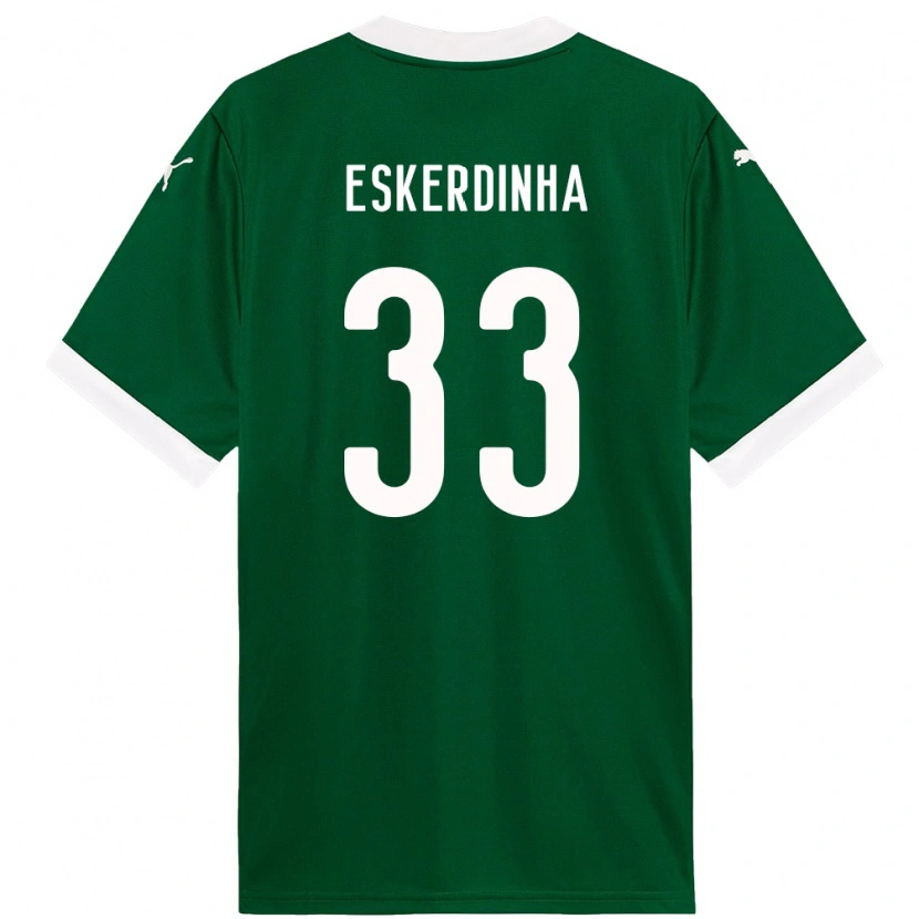 Danxen Damen Eskerdinha #33 Weiß Grün Heimtrikot Trikot 2025/26 T-Shirt Schweiz