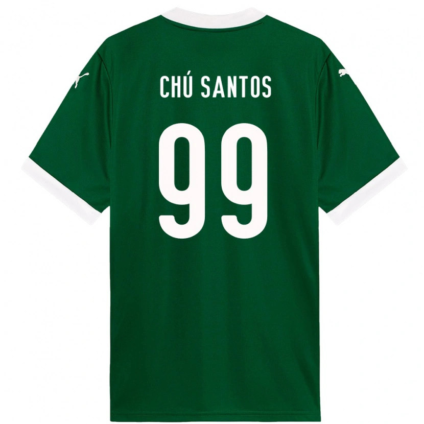 Danxen Damen Chú Santos #99 Weiß Grün Heimtrikot Trikot 2025/26 T-Shirt Schweiz