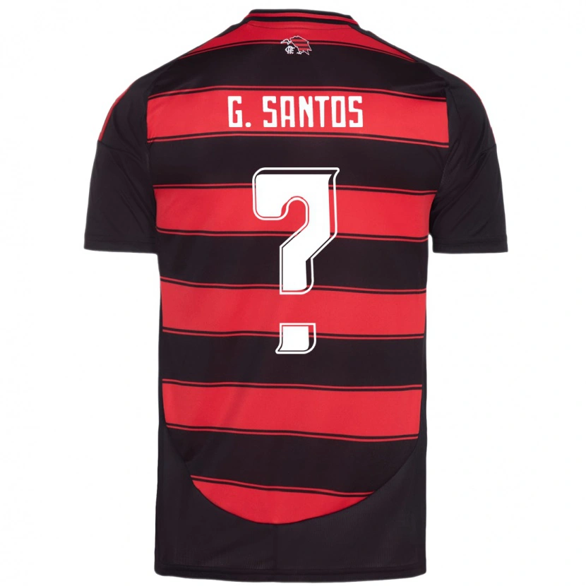 Danxen Damen Guilherme Santos #0 Weiß Rot Heimtrikot Trikot 2025/26 T-Shirt Schweiz