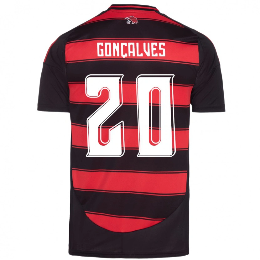 Danxen Damen Matheus Gonçalves #20 Weiß Rot Heimtrikot Trikot 2025/26 T-Shirt Schweiz