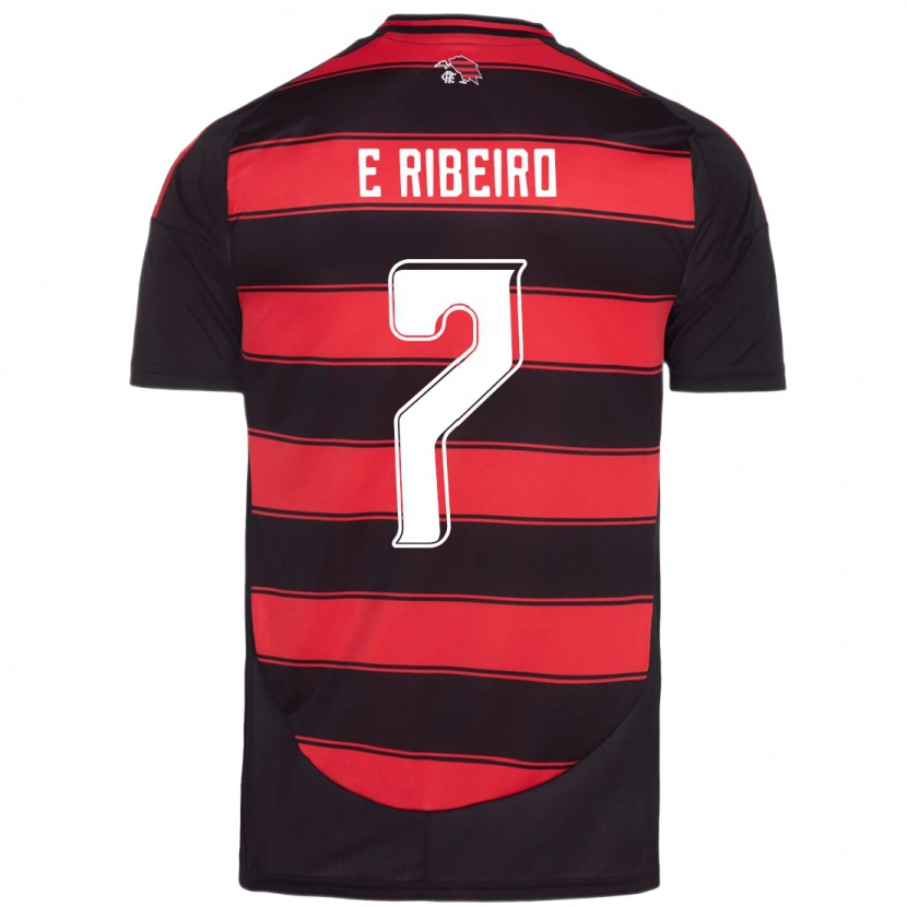 Danxen Damen Everton Ribeiro #7 Weiß Rot Heimtrikot Trikot 2025/26 T-Shirt Schweiz