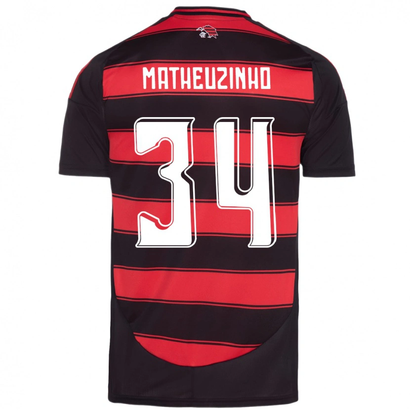 Danxen Damen Matheuzinho #34 Weiß Rot Heimtrikot Trikot 2025/26 T-Shirt Schweiz