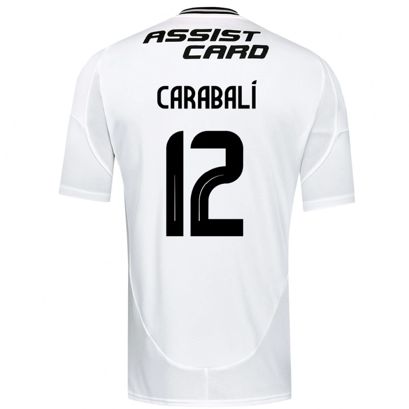 Danxen Damen Omar Carabalí #12 Schwarz Weiß Heimtrikot Trikot 2025/26 T-Shirt Schweiz