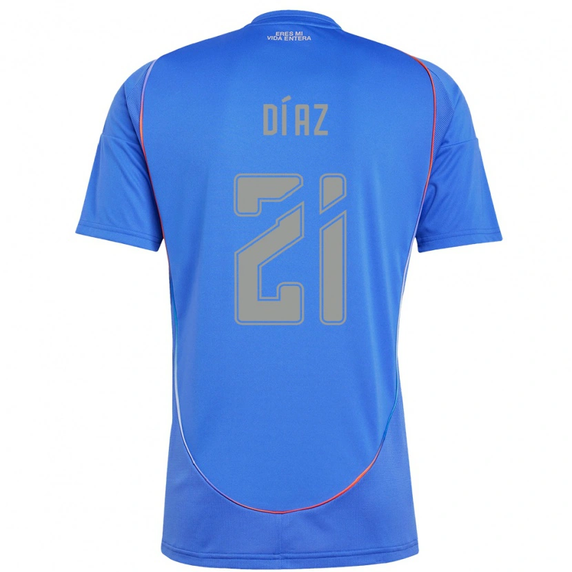 Danxen Damen Marcelo Díaz #21 Orange Rot Heimtrikot Trikot 2025/26 T-Shirt Schweiz