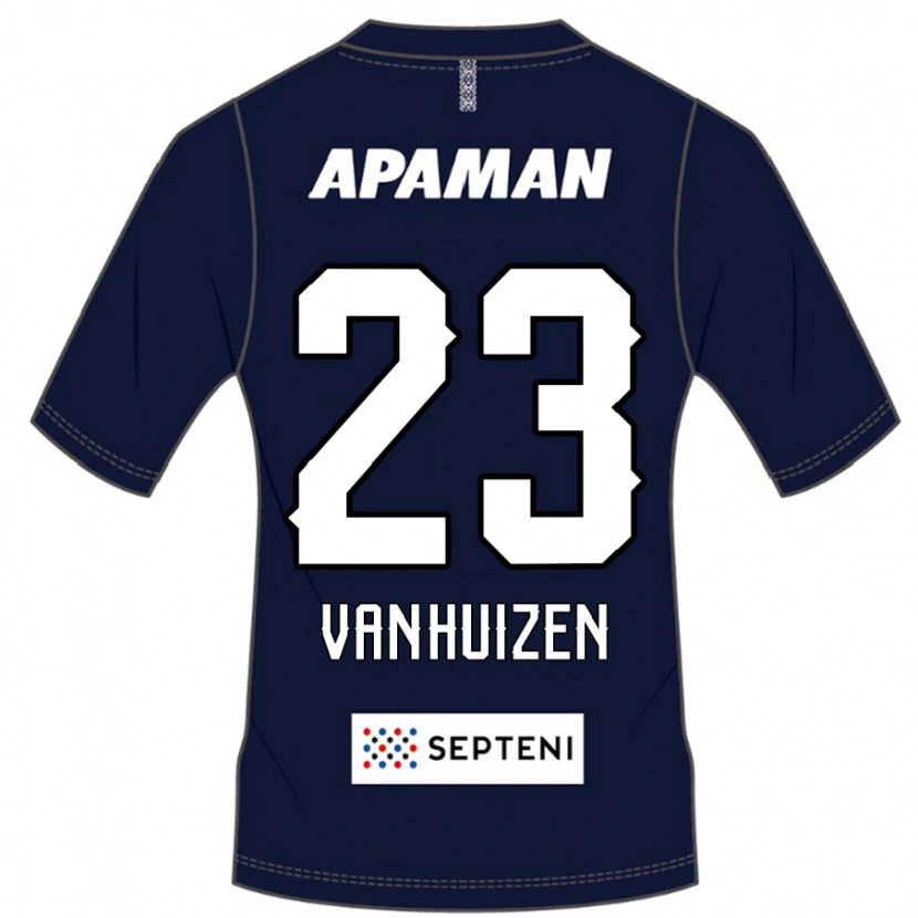 Danxen Damen Haruki Christopher Van Huizen #23 Hellgrau Heimtrikot Trikot 2025/26 T-Shirt Schweiz