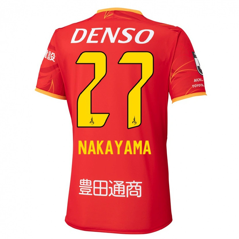 Danxen Damen Katsuhiro Nakayama #27 Weiß Rot Heimtrikot Trikot 2025/26 T-Shirt Schweiz