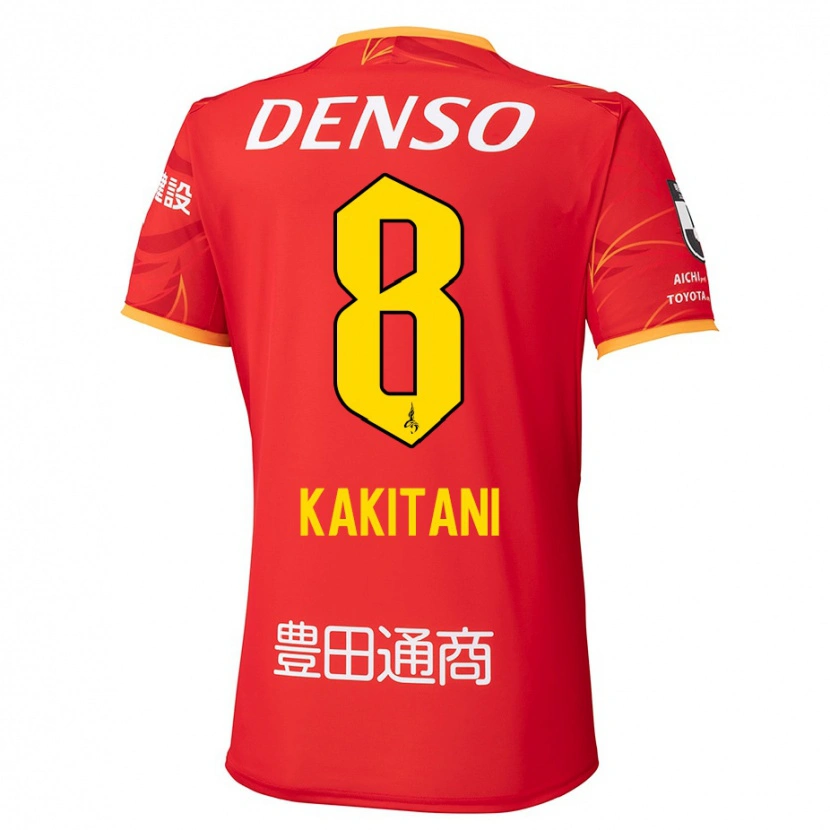 Danxen Damen Yoichiro Kakitani #8 Weiß Rot Heimtrikot Trikot 2025/26 T-Shirt Schweiz