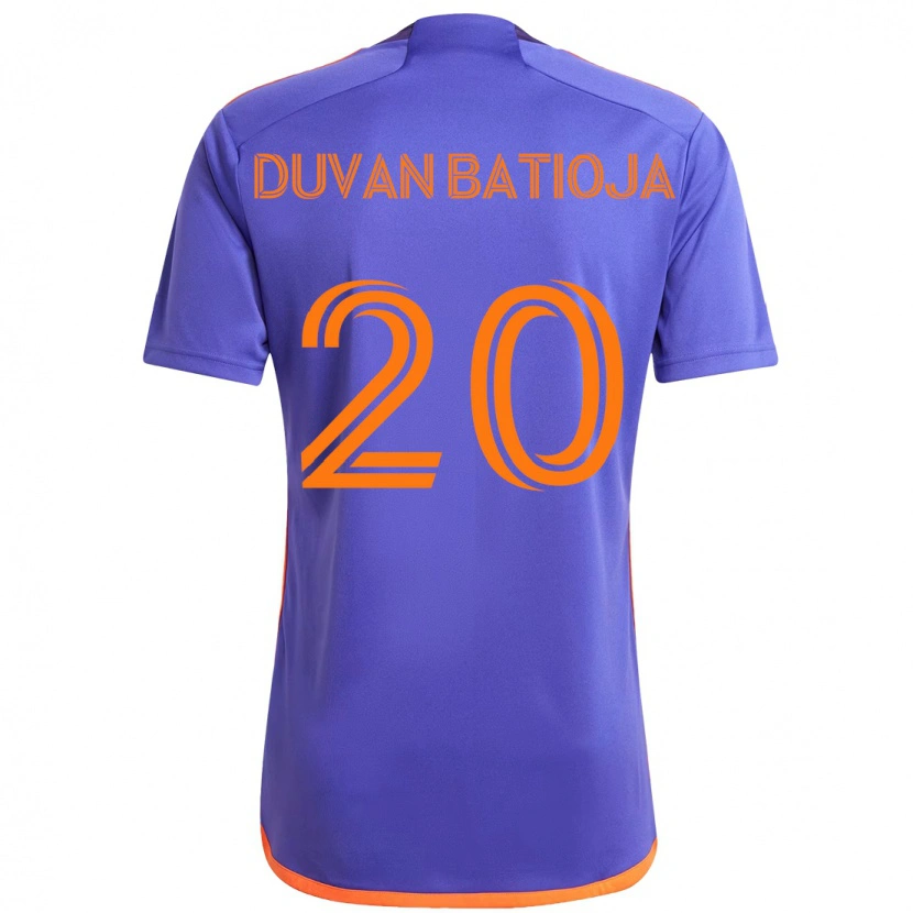 Danxen Damen Andy Batioja #20 Orange Weiß Auswärtstrikot Trikot 2025/26 T-Shirt Schweiz