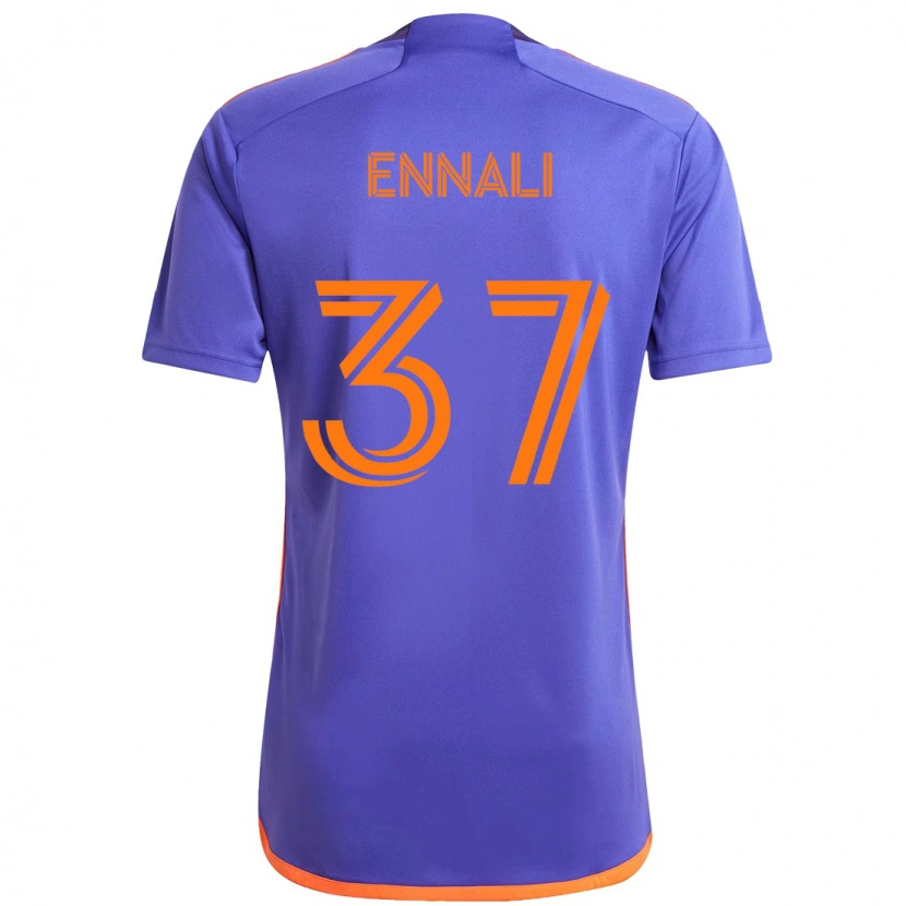 Danxen Damen Lawrence Ennali #37 Orange Weiß Auswärtstrikot Trikot 2025/26 T-Shirt Schweiz