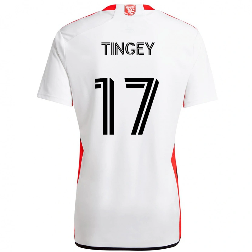 Danxen Damen Keegan Tingey #17 Schwarz Dunkelblau Auswärtstrikot Trikot 2025/26 T-Shirt Schweiz